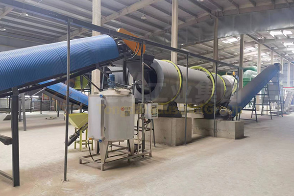 新疆十萬噸有機無機復混肥生產(chǎn)線發(fā)貨